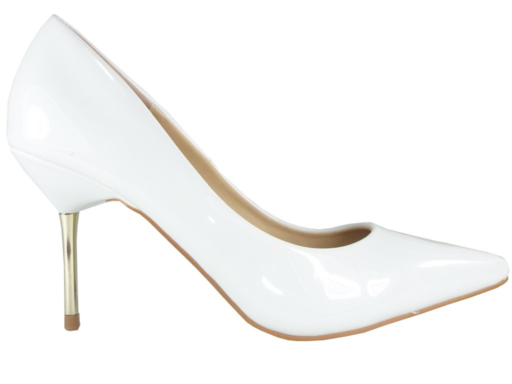 Balti zemie stiletto papēži metāla stiletto sūkļi - 1