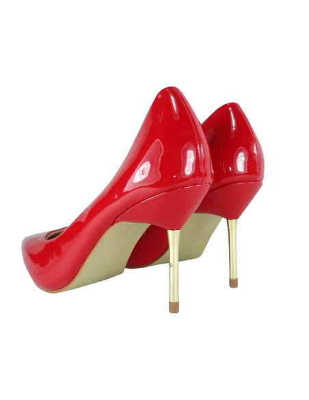 RED LOW PINS METAL PIN - 3