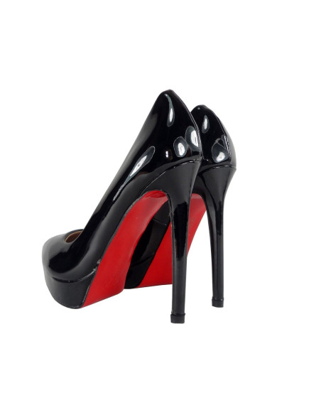 MELNI PLATFORMAS STILETTOS MEŽĢĪŅU KURPES - 3