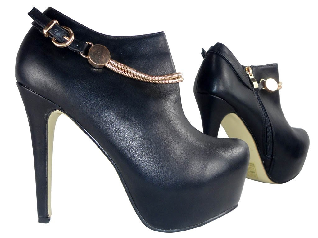 MATTSCHWARZE ÖKO-LEDERSTIEFEL - 2