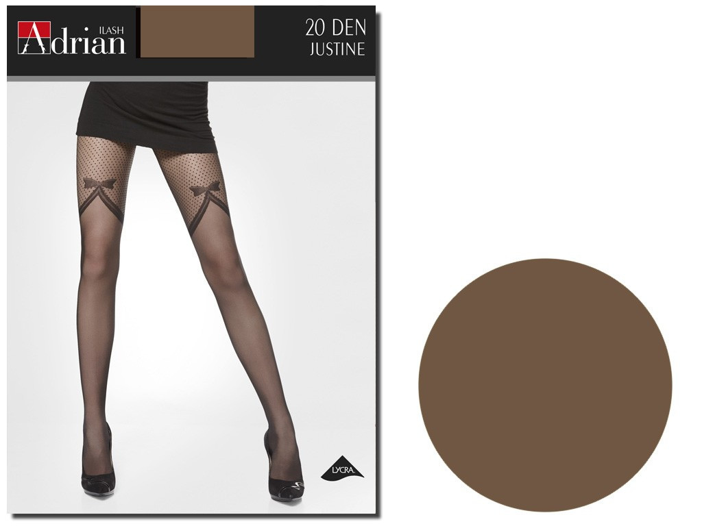 LES COLLANTS ADRIAN JUSTINE 20DEN IMITENT LES BAS - 4