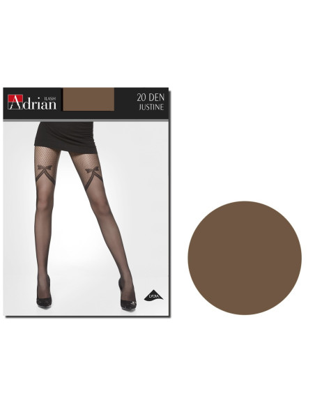 LES COLLANTS ADRIAN JUSTINE 20DEN IMITENT LES BAS - 4