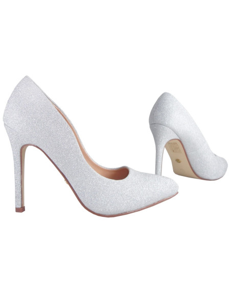 ÉPINGLES EN ARGENT SCINTILLANT BOTTES DE FEMMES - 2