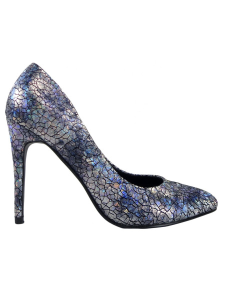 Černé a stříbrné bodce pro ženy - 1