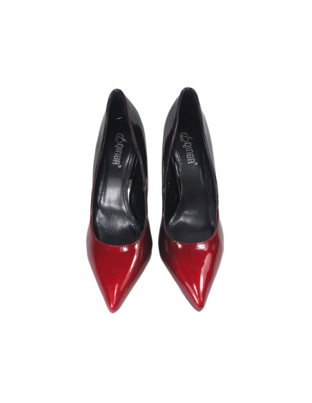 OMBRE RED BLACK PINS LADIES' SHOES - 3