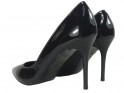 Épinglettes d'ombrelle - chaussures pour femmes en or noir - 4