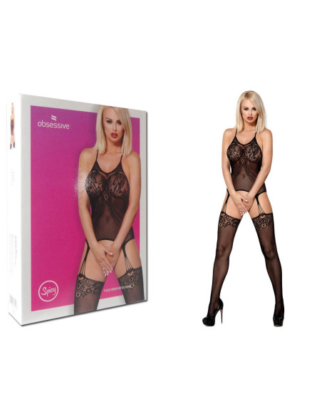 Bodystocking melna seksīga apakšveļa - 3