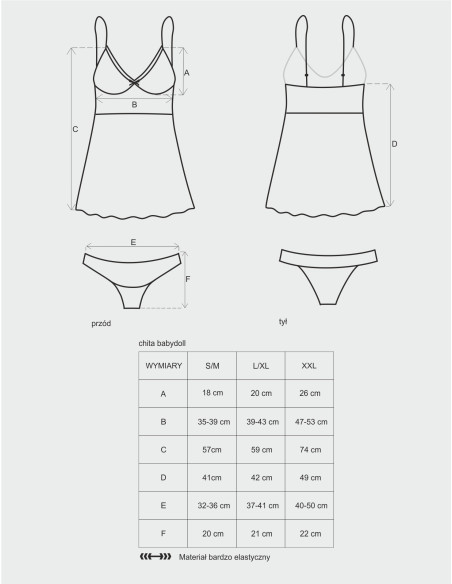 SOUS-VÊTEMENTS ÉROTIQUES CHEMISE DE NUIT NOIRE - 4