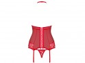 Red lace corset Obsessive - 7