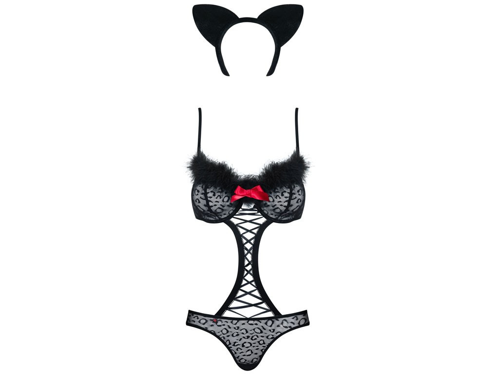 Erotiska gepardu apakšveļas maskēšanās Obsessive - 6