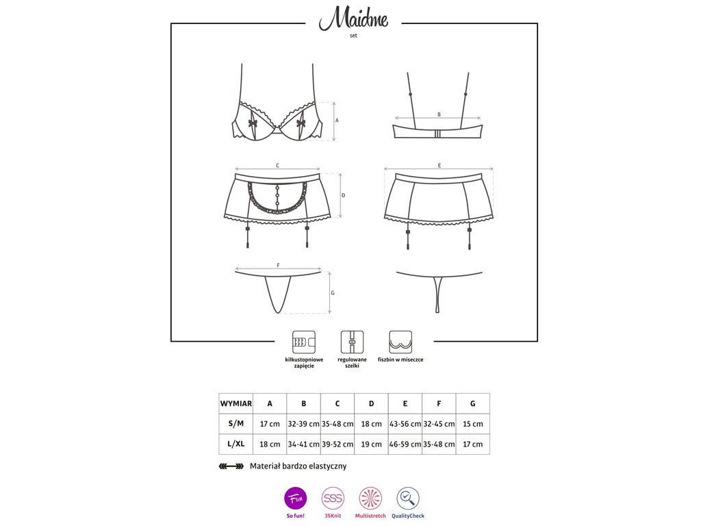 S'habiller comme une femme de ménage Costume érotique obsessionnel - 6