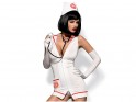 Obsessive nurse costume with stethoscope - 1