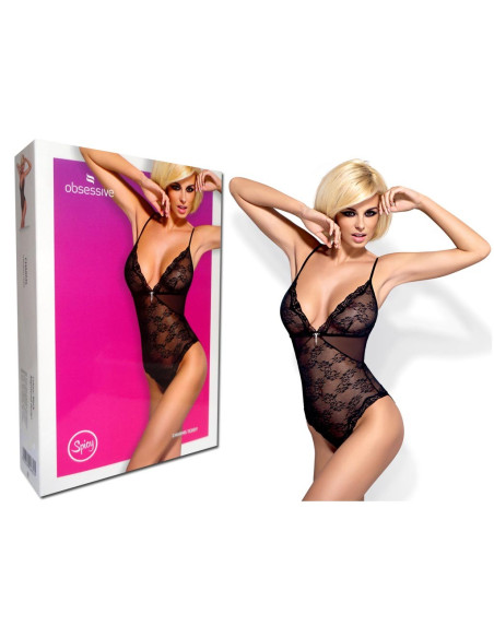 BODY CHARMS OBSESSIVE CZARNE KORONKOWE 
