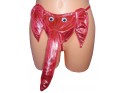 CULOTTE HOMME STRING ÉLÉPHANT ROUGE - 2