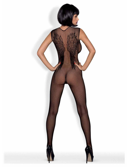 Černé sexy spodní prádlo bodystocking pro ženy - 2