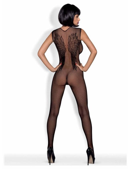 Bodystocking czarna seksowna bielizna damska - 2
