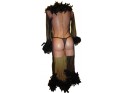 EROTIC FEATHER ROBE BLACK - 4