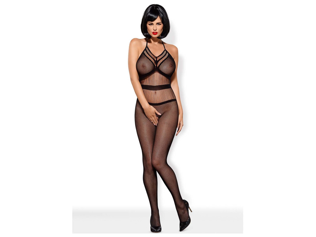 SEXY BODYSTOCKING V ČERNÉ BARVĚ - 1