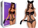 Dressing up with erotic cheetah Obsessive lingerie - 3