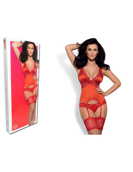 Red corset Obsessive Secred sexy - 3