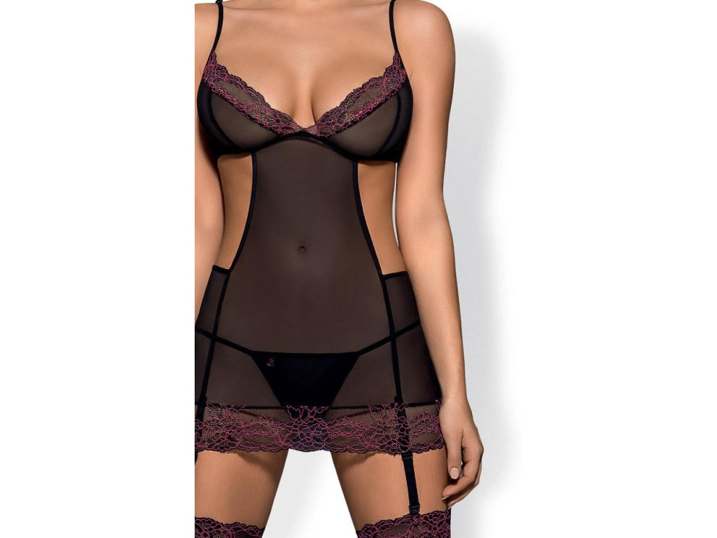 GORSET SEXY BLACK OBSESSIVE SEDUSIA