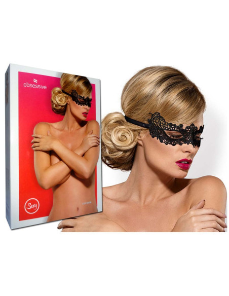 Female black eye mask Obsessive - 2