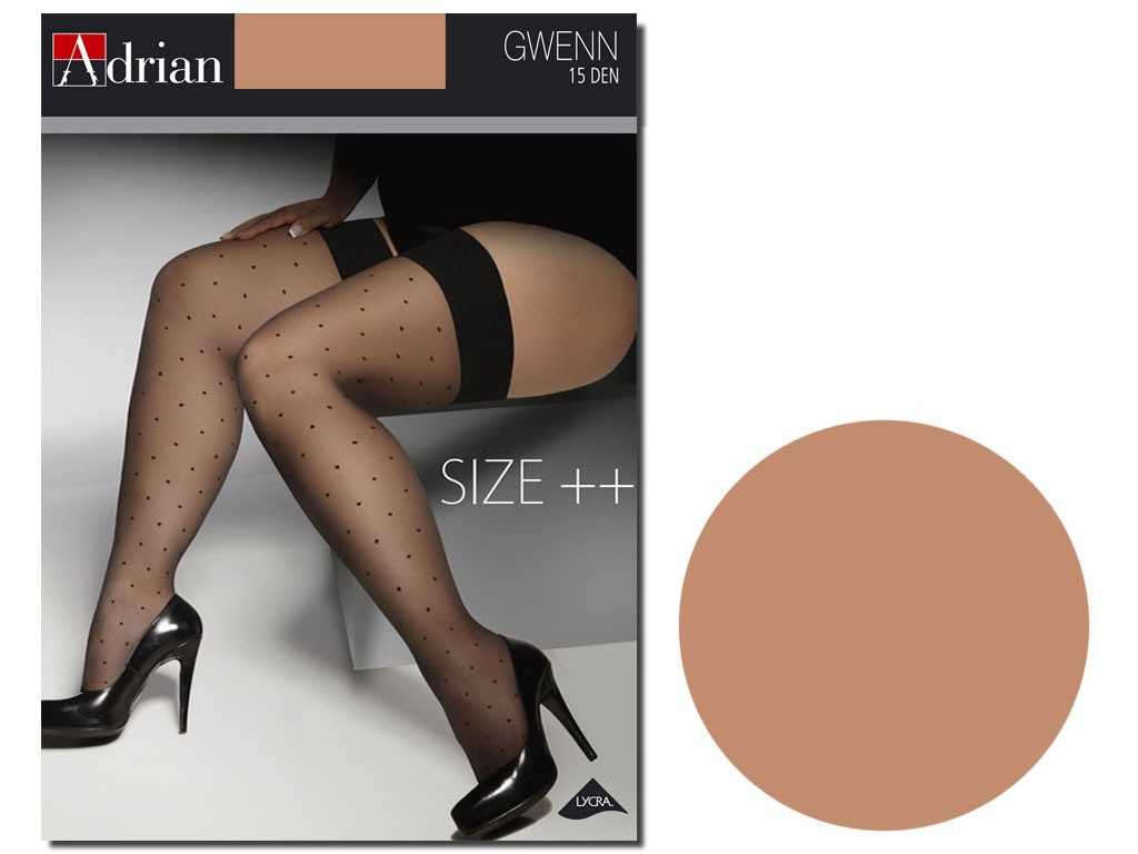 Self-supporting stockings dots Gwenn big - 3