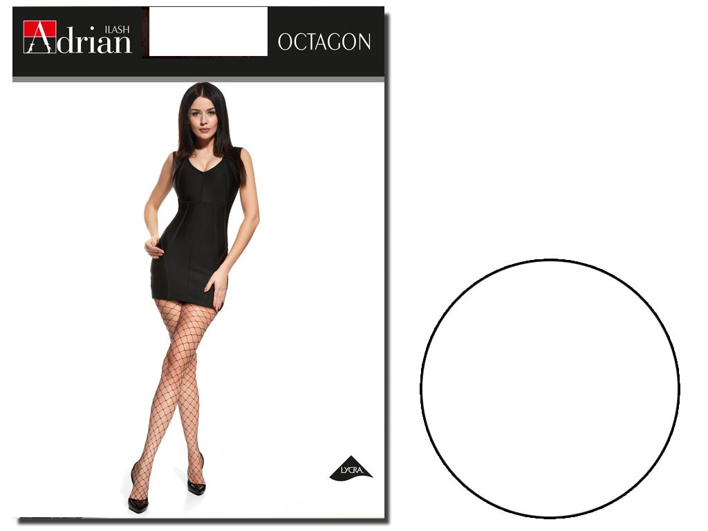 Cabarette octagon tights large meshes - 3