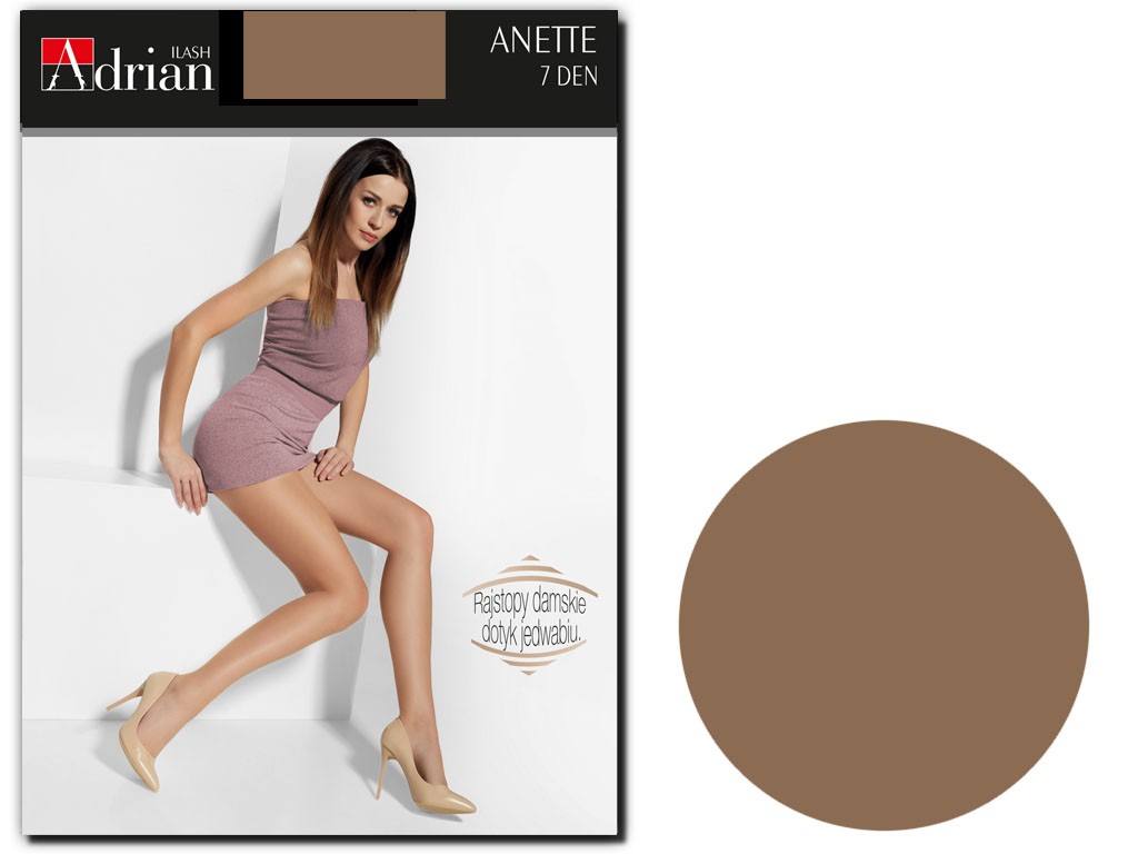 Tights 7 den Anette Adrian smooth thin tights - 3