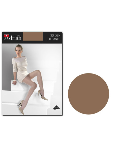 Paprastos pusiau matinės pėdkelnės su lycra 20 den - 9