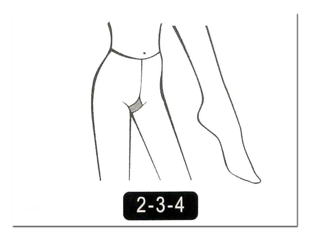 Adrian Luigia tights imitate stockings - 5