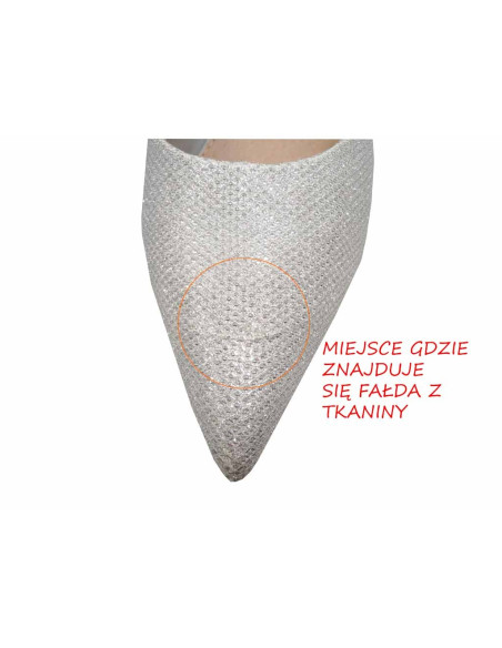 OUTLET GLITTER ARGINT CU TOCURI MICI - 6