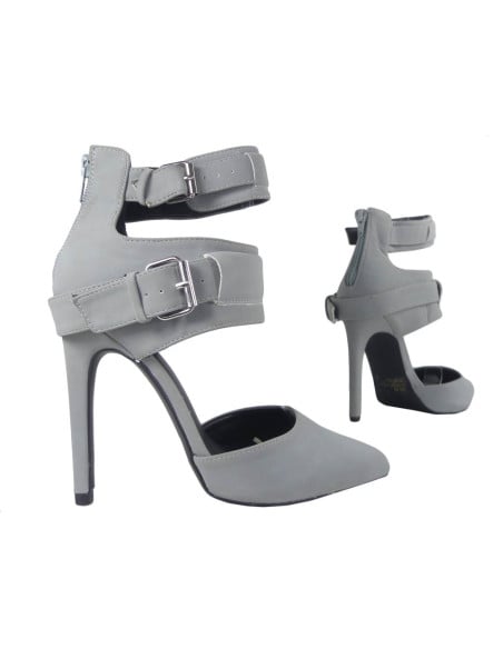 Stiletto sarok bokaszíjjal - 3