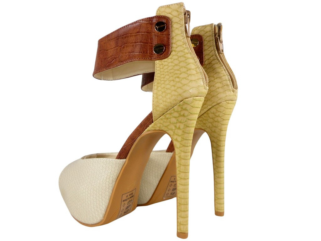 Stiletto sandales potītes siksna - 4