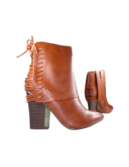 Barna bokacsizma, mint a cowboy csizma - 3