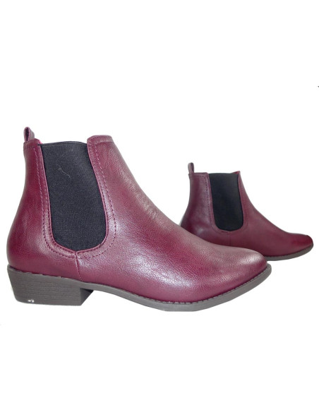 CIZME MAROASE CHERRY BROWN LOW WARMED - 2