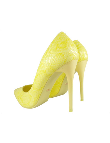 ŻÓŁTE SZPILKI BUTY DAMSKIE VICES MATOWE