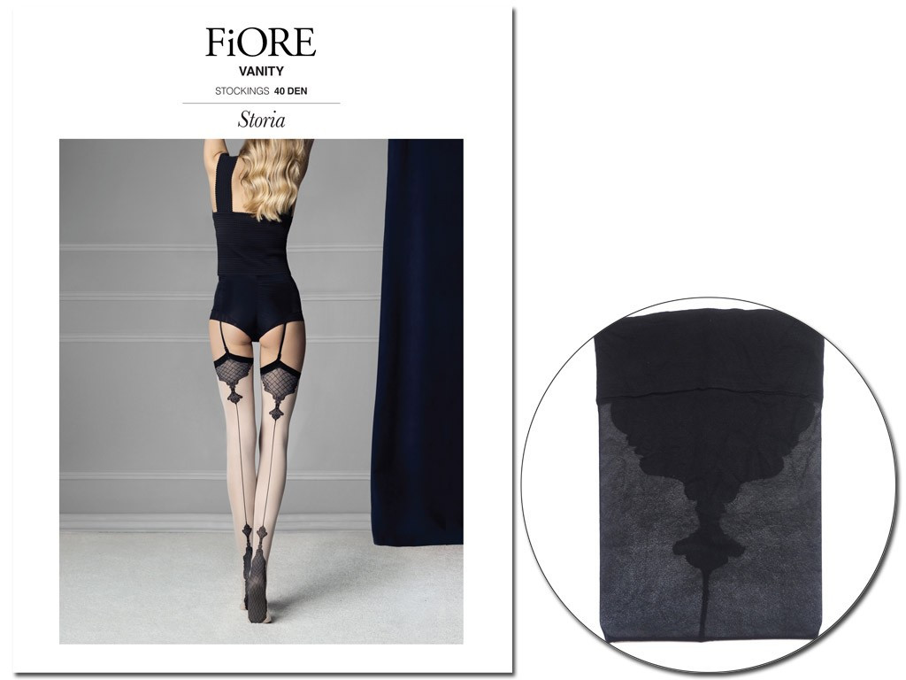 Bas de ceinture avec couture FIore Vanity 20 den - 3