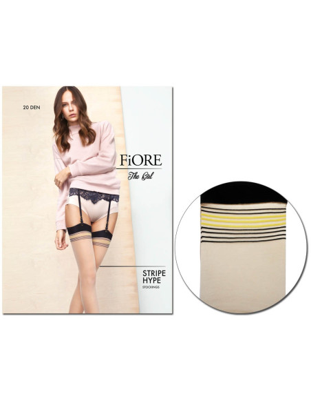 Stockings for Fiore belt 20 bottom smooth  - 3