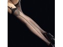 Belt stockings with vertical seam Fiore - 2