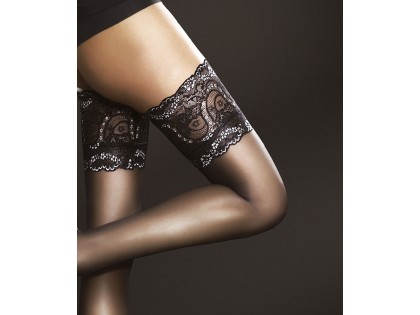 Sandrine stockings high lace - 2