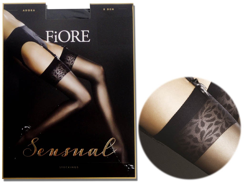 Bas pour ceinture 8 den Fiore Adora fins - 3