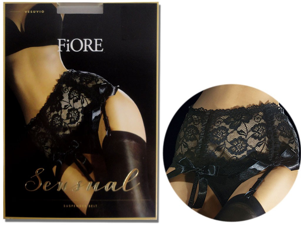 Vesuvio zeķturiņu josta Fiore metāla aizdares - 3