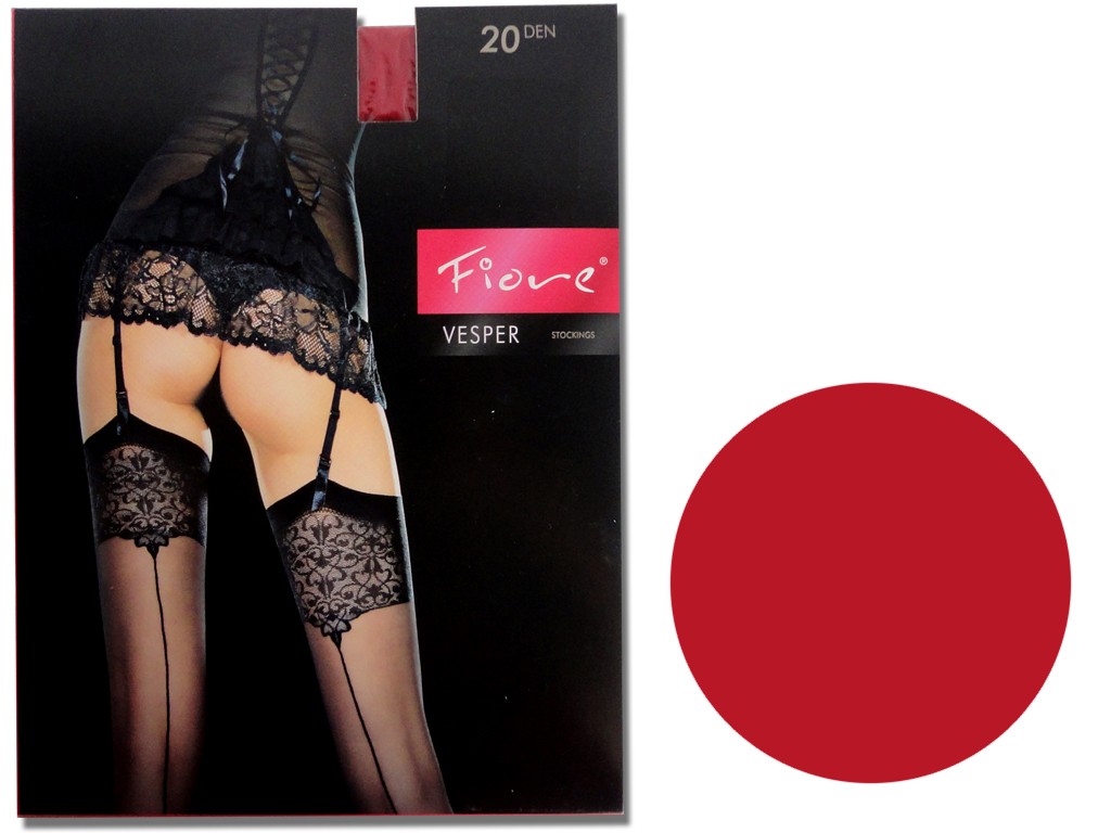 FIORE VESPER BELT STOCKINGS MIT NAHT - 3