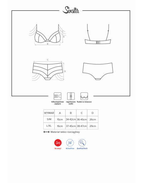 Ala latex pvcv bra set Obsessive shorts - 4