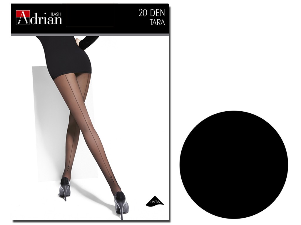 Smooth tights with seam Tara Adrian 20 den - 3