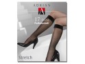 Stretch knee socks Adrian 17den - 2