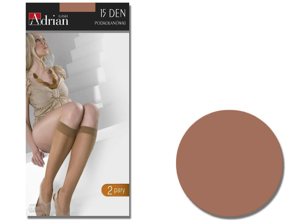 Dorlastan ceļa zeķes 2 pāri bez kompresijas - 4