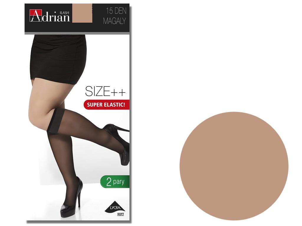 SOCKS SIZE PLUS MAGALY 2 PAIRS - 4