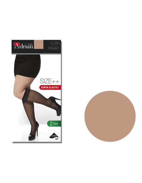 SOCKS SIZE PLUS MAGALY 2 PAIRS - 4 SOCKS SIZE PLUS MAGALY 2 PAIRS - 4